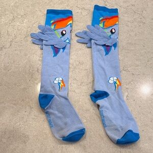 My Little Pony Blue Rainbow Dash Socks